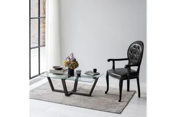 Liepene Sofabord 105x65 cm Sort - Hanah Home - Møbler - Borde - Sofabord