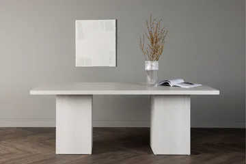 Olga Spisebord 75x200 cm - Hvid - Møbler - Borde - Spisebord og køkkenbord
