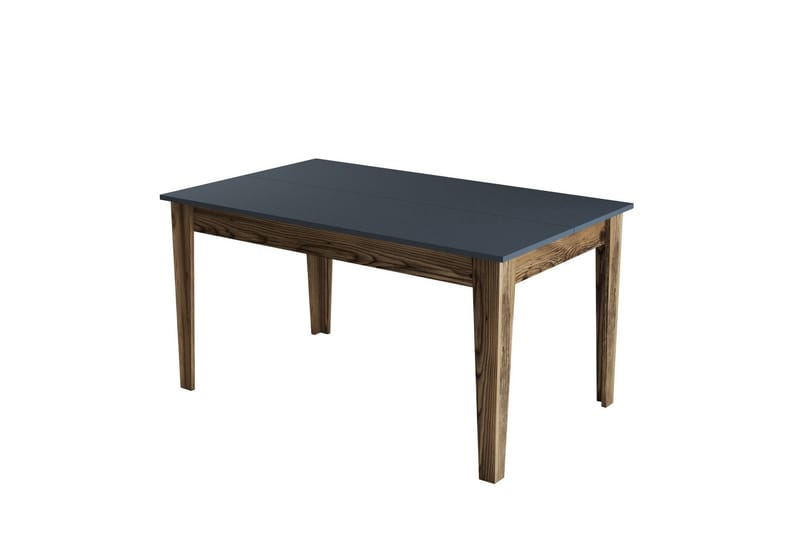 Lissione Spisebord 145x88 cm Brun/Sort - Hanah Home - Møbler - Borde - Spisebord og køkkenbord