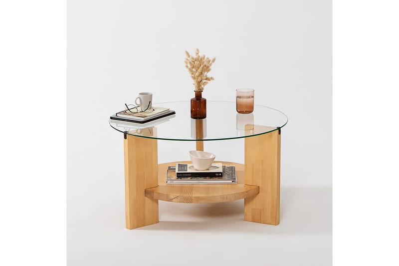 Mumondo Sofabord 75 cm Brun - Hanah Home - Møbler - Borde - Sofabord