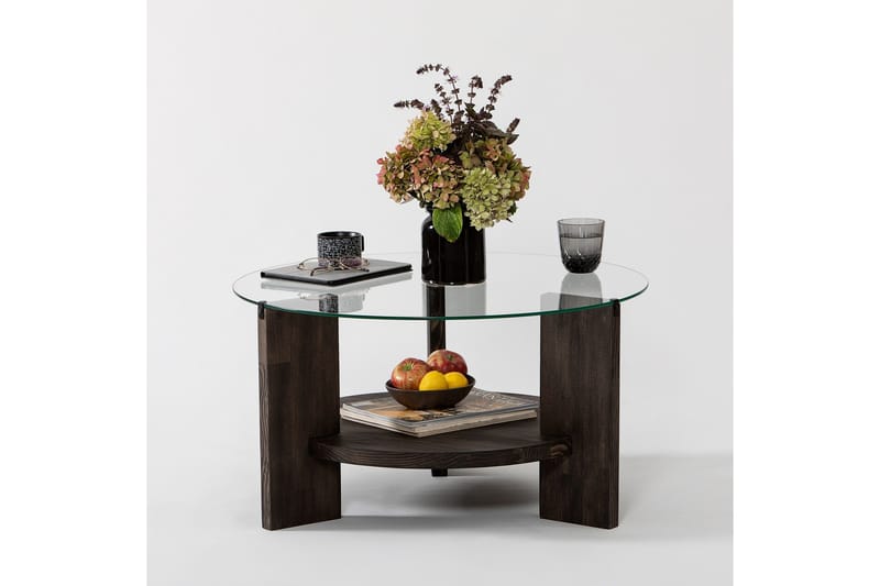 Mumondo Sofabord 75 cm Sort - Hanah Home - Møbler - Borde - Sofabord