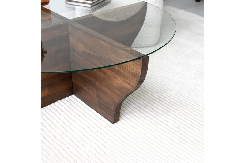 Amphora Sofabord 92 cm Brun - Hanah Home - Møbler - Borde - Sofabord