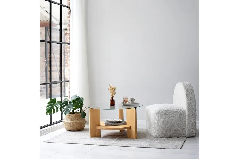 Mumondo Sofabord 75 cm Brun - Hanah Home - Møbler - Borde - Sofabord