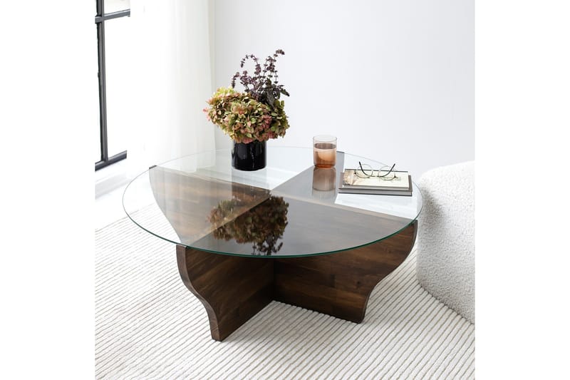 Amphora Sofabord 92 cm Brun - Hanah Home - Møbler - Borde - Sofabord