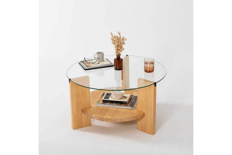 Mumondo Sofabord 75 cm Brun - Hanah Home - Møbler - Borde - Sofabord