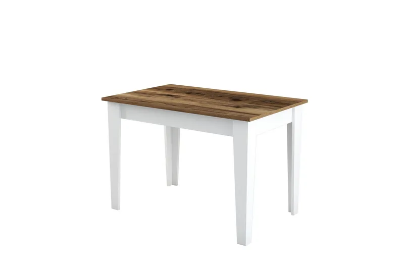 Levents Spisebord 110x72 cm Brun/Hvid, Hanah Home