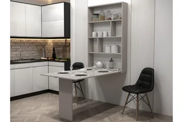Abi Matbord Vägghängt 130 cm Rektangulær - Beige - Møbler - Borde - Spisebord og køkkenbord