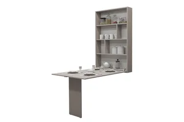 Abi Matbord Vägghängt 130 cm Rektangulær - Beige - Møbler - Borde - Spisebord og køkkenbord