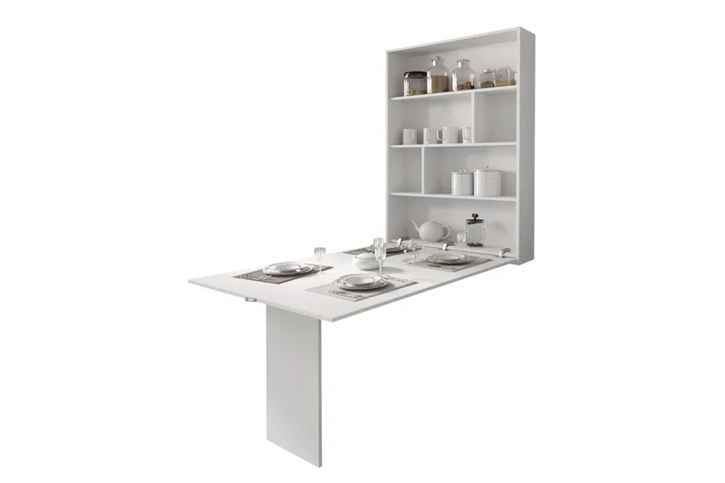 Abi Spisebord 85 cm, Hvid