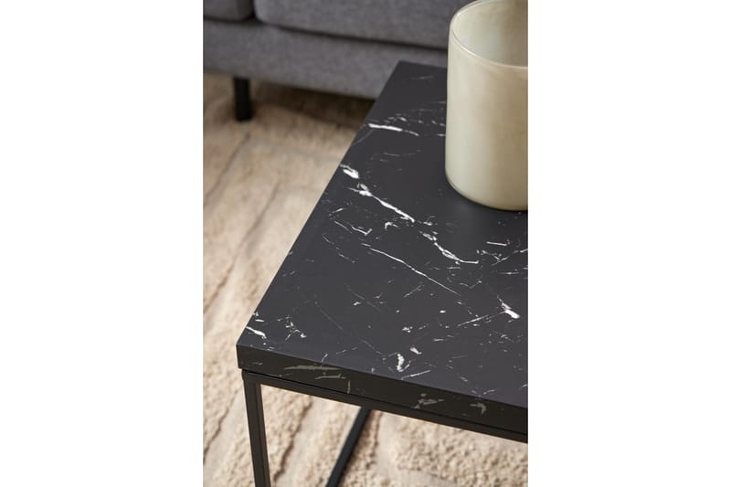 Adisan Sofabord 55 cm - Sort - Møbler - Borde - Sofabord
