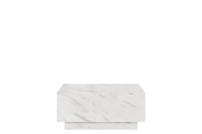 Adrianah Sofabord 90 cm, Hvid