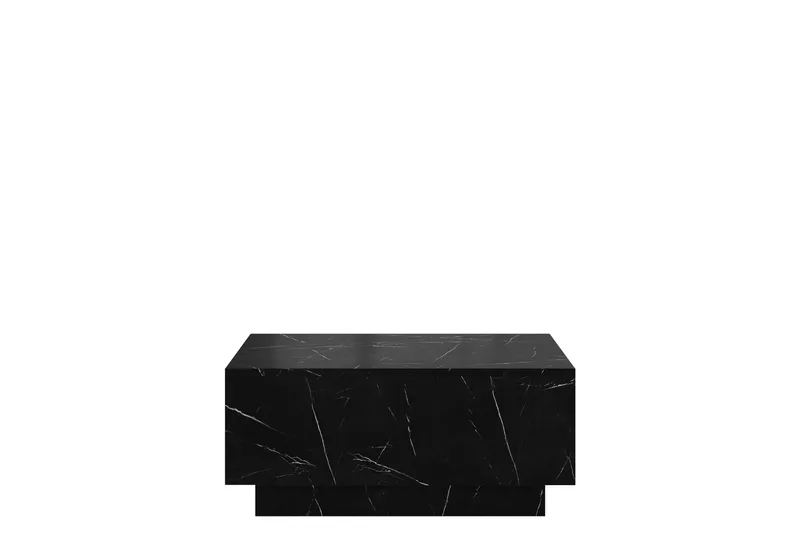 Adrianah Sofabord 90 cm, Sort