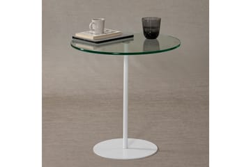 Chill-Out Sidebord 50x50 cm Hvid - Hanah Home - Møbler - Borde - Aflastningsbord - Lampebord