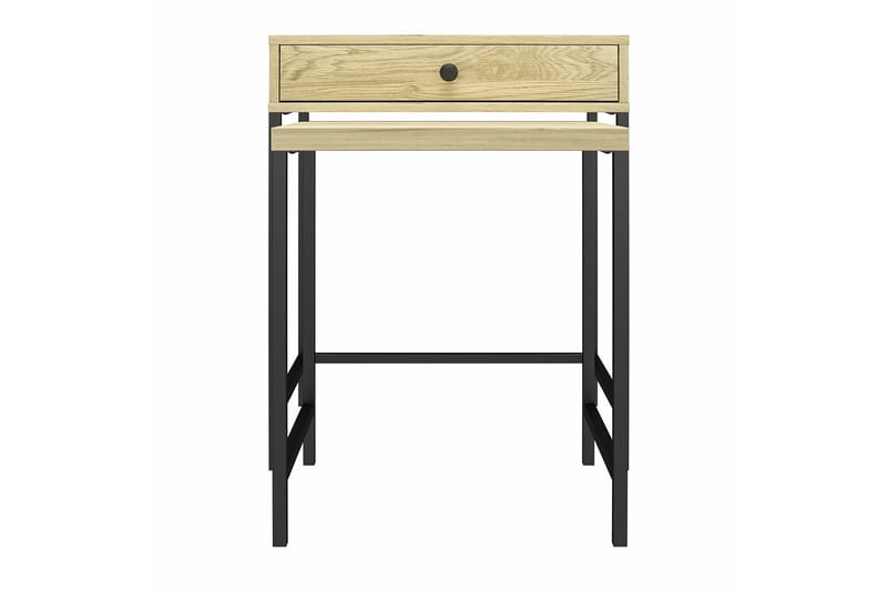 Tamlin Sidobord 56x40 cm Brun Queer Eye Brown - Møbler - Borde - Aflastningsbord - Bakkebord & små borde
