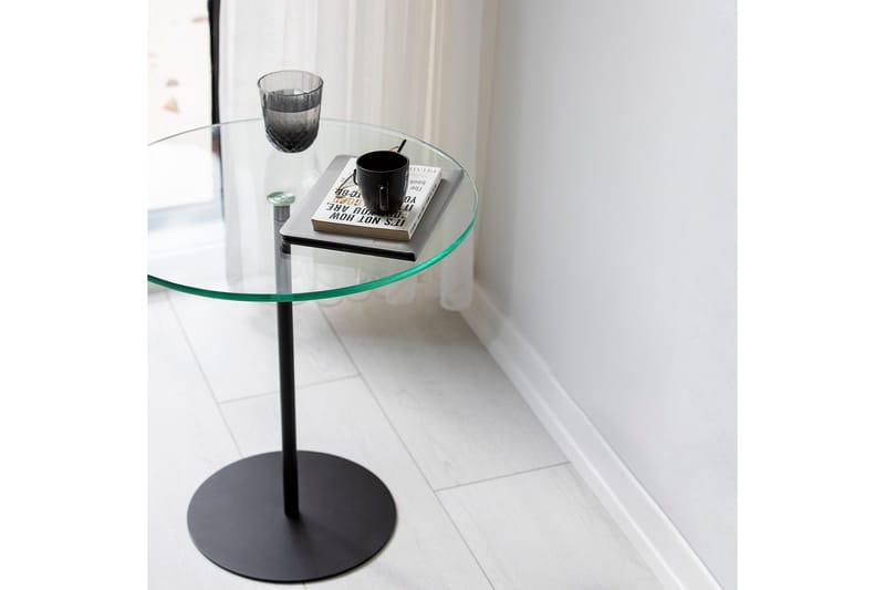 Chill-Out Sidebord 50x50 cm Sort - Hanah Home - Møbler - Borde - Aflastningsbord - Lampebord