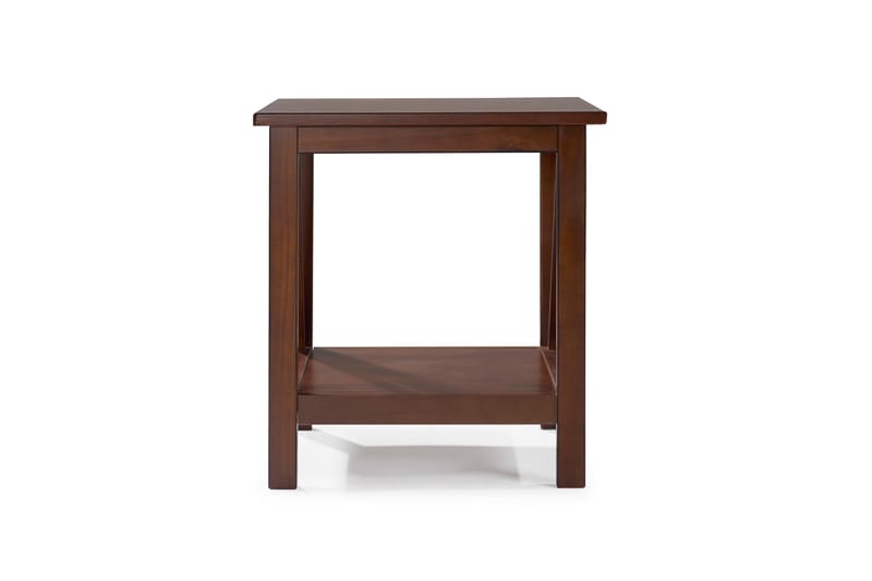 Kaholie Sidebord 51x45 cm - Brun - Møbler - Borde - Aflastningsbord - Lampebord