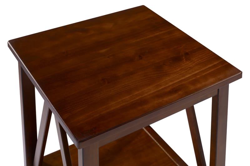 Kaholie Sidebord 51x45 cm - Brun - Møbler - Borde - Aflastningsbord - Lampebord