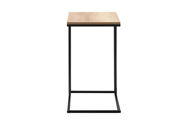 Ajmit Sidebord 50x62 cm Brun/Sort - Hanah Home - Møbler - Borde - Aflastningsbord - Lampebord