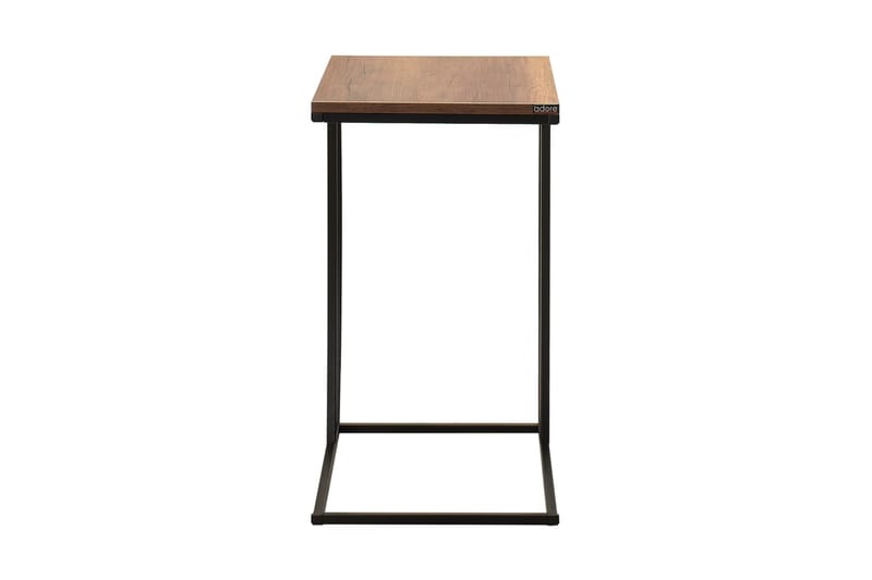 Ajmit Sidebord 50x62 cm Brun - Hanah Home - Møbler - Borde - Aflastningsbord - Lampebord