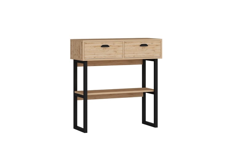 Valery Konsolbord 90x90 cm Lys Brun - Hanah Home - Møbler - Borde - Aflastningsbord - Konsolbord & sidebord
