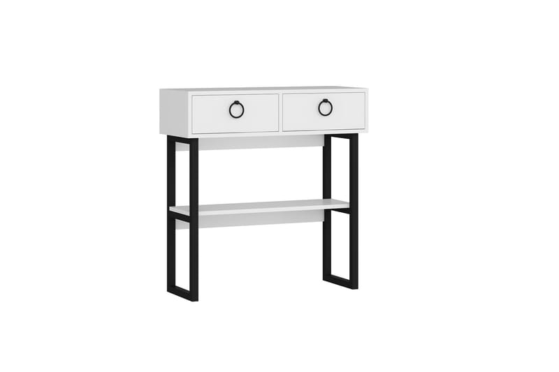 Valeri Konsolbord 90x90 cm Hvid - Hanah Home - Møbler - Borde - Aflastningsbord - Entrébord
