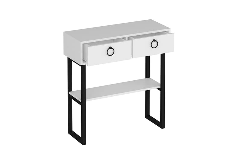 Valeri Konsolbord 90x90 cm Hvid - Hanah Home - Møbler - Borde - Aflastningsbord - Entrébord