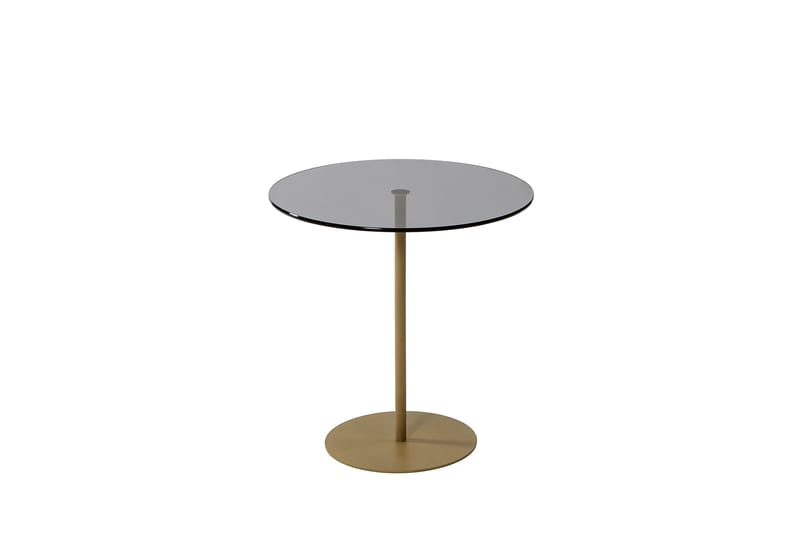 Chill-Out Sidebord 50x50 cm Gull/Mørk Grå - Hanah Home - Møbler - Borde - Aflastningsbord - Lampebord