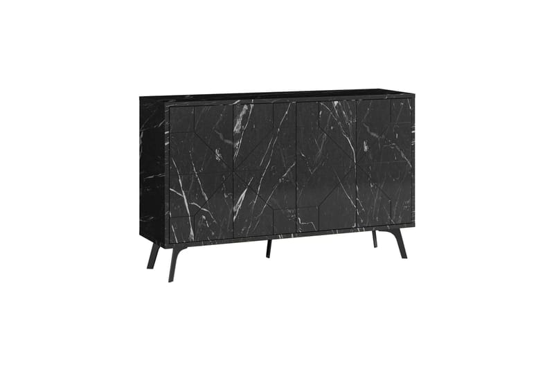 Dune Konsolbord 123x77,4 cm Sort - Hanah Home - Møbler - Borde - Aflastningsbord - Entrébord