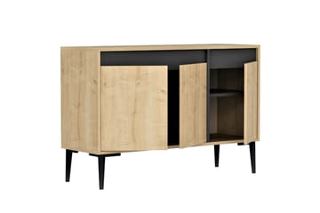 Emlak Konsolbord 120x75 cm Sort/Brun