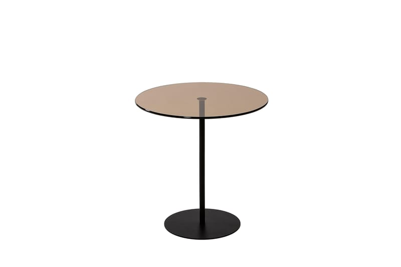 Chill-Out Sidebord 50x50 cm Sort/Bronze - Hanah Home - Møbler - Borde - Aflastningsbord - Lampebord