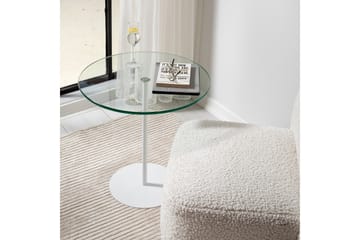 Chill-Out Sidebord 50x50 cm Hvid - Hanah Home - Møbler - Borde - Aflastningsbord - Lampebord