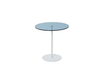 Chill-Out Sidebord 50x50 cm Hvid/Blå