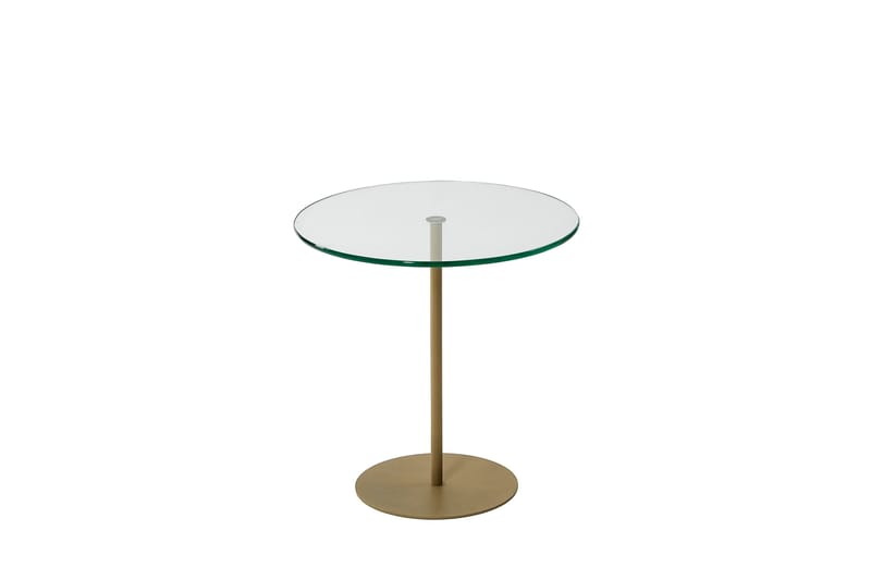 Chill-Out Sidebord 50x50 cm Guld - Hanah Home - Møbler - Borde - Aflastningsbord - Lampebord