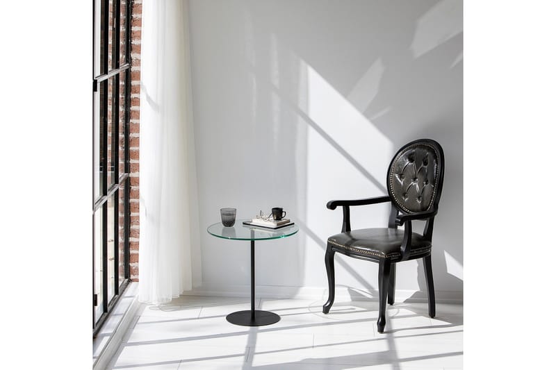 Chill-Out Sidebord 50x50 cm Sort - Hanah Home - Møbler - Borde - Aflastningsbord - Lampebord