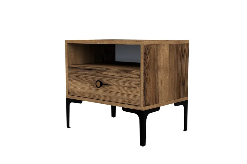 Ameias Natbord 56x40 cm Brun, Hanah Home