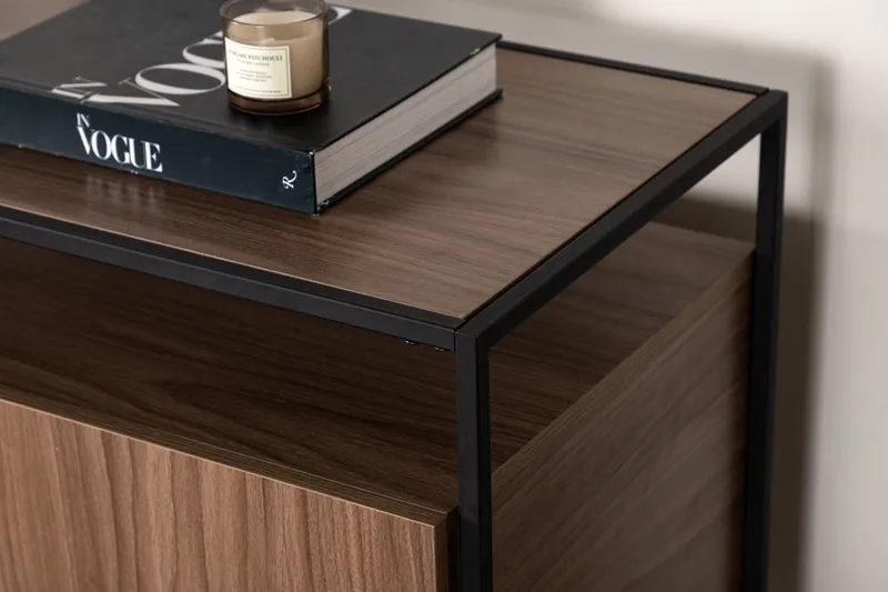 Kingsport Sidebord 45 cm - Brun - Møbler - Borde - Aflastningsbord - Lampebord
