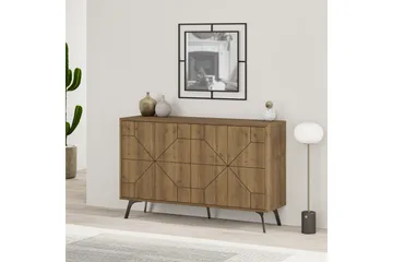 Dune Konsolbord 123x77,4 cm Brun/Hvid - Hanah Home - Møbler - Borde - Aflastningsbord - Entrébord