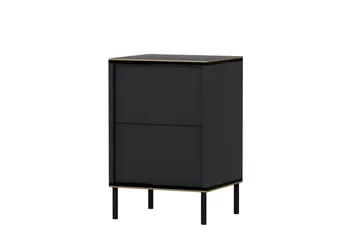 Imaj Natbord 40x35 cm Antracit - Antracit - Møbler - Borde - Aflastningsbord - Sengebord
