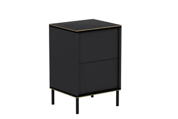 Imaj Natbord 40x35 cm Antracit - Antracit - Møbler - Borde - Aflastningsbord - Sengebord