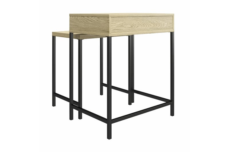 Tamlin Sidobord 56x40 cm Brun Queer Eye Brown - Møbler - Borde - Aflastningsbord - Bakkebord & små borde