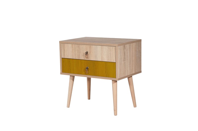 Bertoaria Natbord 60x40 cm Brun, Hanah Home