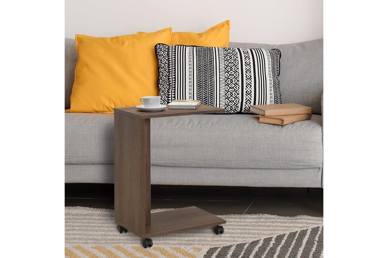 Ajit Sidebord 35x65 cm Brun - Hanah Home - Møbler - Borde - Aflastningsbord - Lampebord