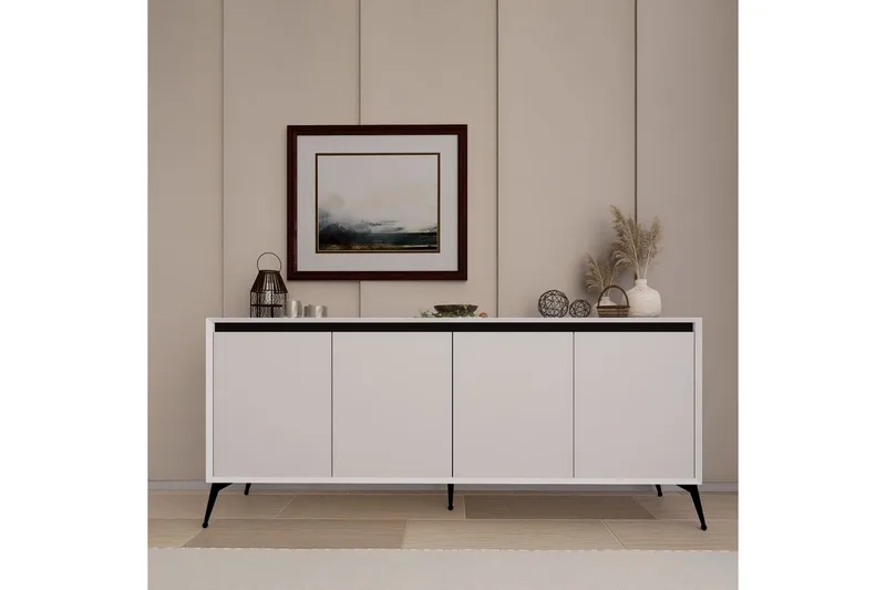 Adilen Konsolbord 180 cm - Hvid - Møbler - Borde - Aflastningsbord - Entrébord