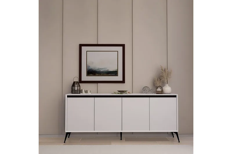 Adilen Konsolbord 180 cm, Hvid