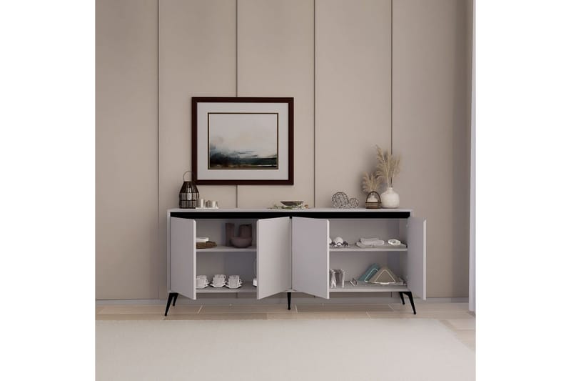 Adilen Konsolbord 180 cm - Hvid - Møbler - Borde - Aflastningsbord - Entrébord