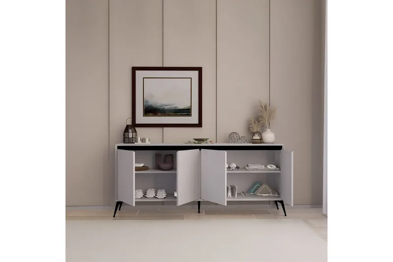 Adilen Konsolbord 180 cm - Hvid - Møbler - Borde - Aflastningsbord - Entrébord