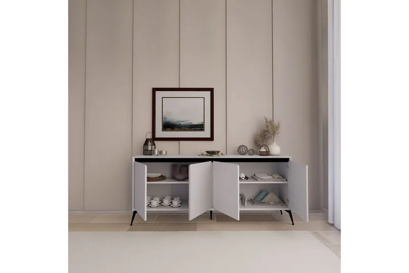 Adilen Konsolbord 180 cm - Hvid - Møbler - Borde - Aflastningsbord - Entrébord