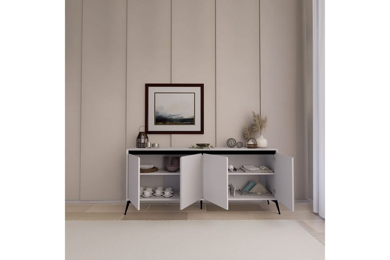 Adilen Konsolbord 180 cm - Hvid - Møbler - Borde - Aflastningsbord - Entrébord