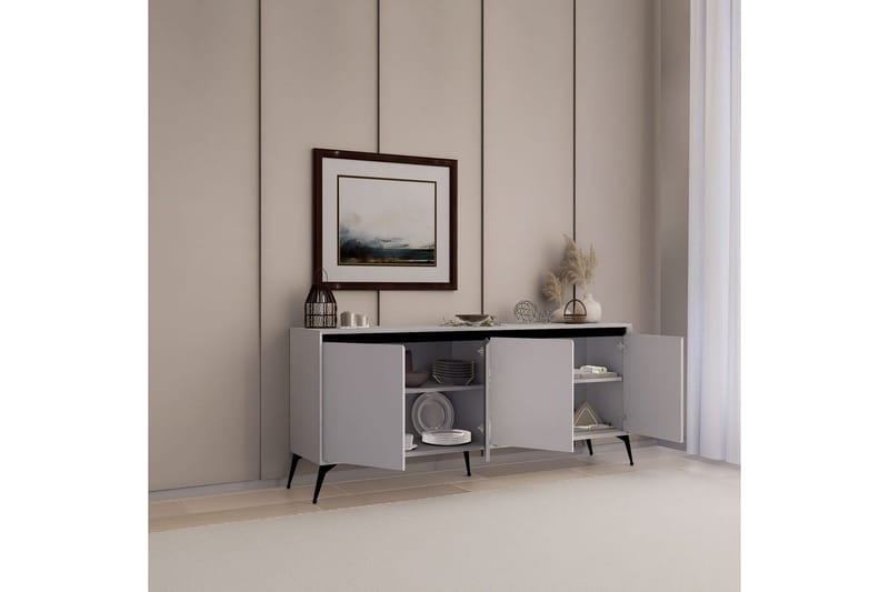 Adilen Konsolbord 180 cm - Hvid - Møbler - Borde - Aflastningsbord - Entrébord