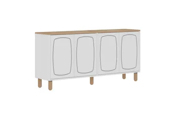 Adrin Konsolbord 150 cm - Eg/Hvid - Møbler - Borde - Aflastningsbord - Entrébord